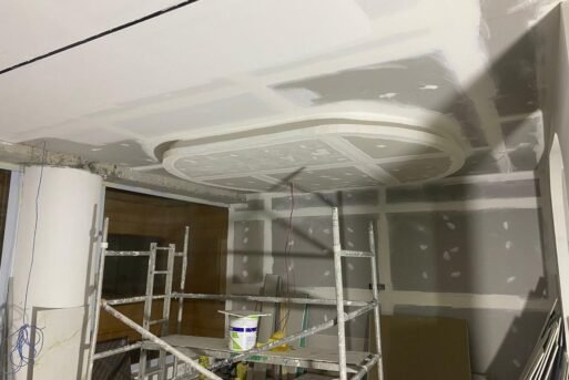 Painting Gypsum Ceiling Work (14)