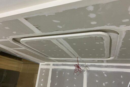 Painting Gypsum Ceiling Work (4)